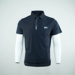 Camiseta de secado rápido para hombre, transpirable, sin arrugas, atlética, para gimnasio, Yoga, deportes y uso informal, poliéster, licra, mezcla que absorbe el sudor - Product Image 1