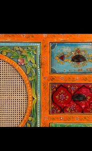 ตู้ไม้ดีไซน์เนอร์สำหรับห้องนั่งเล่นชั้นวางอเนกประสงค์แบบขยายได้กรอบแข็งแรงเฟอร์นิเจอร์ตกแต่งบ้านน่าดึงดูดสำหรับทุกวัน - Product Image 4