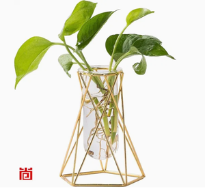 แจกันเหล็กตกแต่งสีทอง น้ำหนักเบา เป็นมิตรกับสิ่งแวดล้อม ดีไซน์สั่งทำได้ รายัน อินเตอร์เนชั่นแนล - Product Image 2