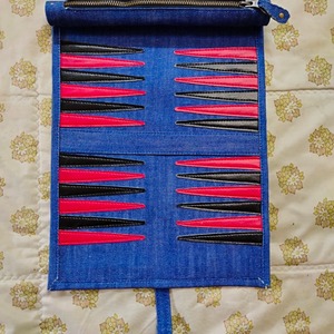 2025 Classic Leather 21in Luxury Foldable Chess & <b>Backgammon</b> Set for Kids and Adults Customized Large Game - Product Image 5