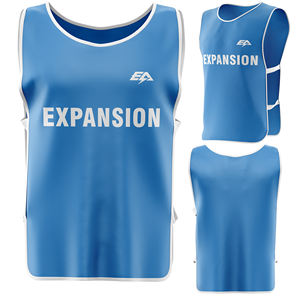 Impresión de logotipo personalizado ropa deportiva fabricante 100% tela transpirable estirable fútbol entrenamiento babero malla camisa estilo superior - Product Image 1