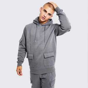 Survêtements personnalisés pour hommes, coupe-vent, haute qualité, respirants, en polaire, séchage rapide, tissu imprimé, logo, grandes tailles, hiver - Product Image 5