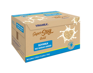 แบรนด์ Vinamilk Goldsoy-เครื่องดื่มถั่วเหลือง/นมถั่วเหลือง-ธรรมดา (ไม่มีน้ำตาล)-คุณภาพสูง-ขายส่ง-1L X 12กล่องต่อกล่อง - Product Image 4