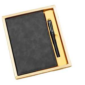 Elegante y duradera cubierta de cuero espiral papel diario cuaderno de escritura de lujo para oficina escuela viaje uso Personal - Product Image 2