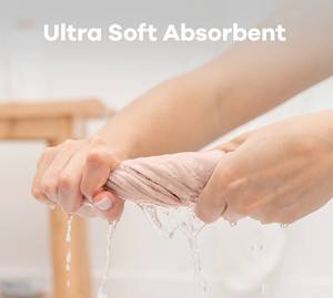 Customized Six-Layer Organic Cotton <b>Muslin</b> Washcloth <b>Baby</b> Clothing Set of 6 Blossom Dyed Solid Pattern - Product Image 3