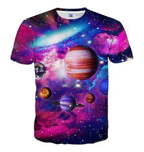 Camiseta personalizada de 100% poliéster para hombre, tela tejida suave transpirable de 220 gramos impresa con diseño de sublimación para uso en exteriores - Product Image 6