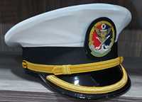 Casquette de capitaine marine personnalisable unisexe pour extérieur et cérémonies, avec broderie 3D, toutes saisons