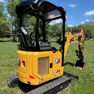 Precio de fábrica Mini excavadora de orugas usada original 1,8 toneladas CAT 301.7CR para maquinaria de segunda mano de granja familiar de Austria - Product Image 3