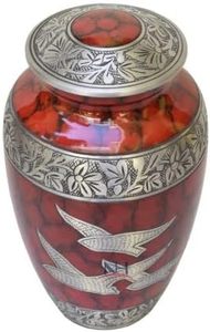 Aluminium Printed Urn <b>Box</b> Aluminium Wooden <b>Ashes</b> Mans Classical Urns <b>Box</b> - Product Image 2