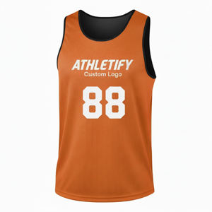 Uniformes de Baloncesto Reversibles Personalizados para Hombre, Uniformes de Equipo, 100% Poliéster, Malla Transpirable de Secado Rápido, Impresión Digital OEM ODM. - Product Image 1