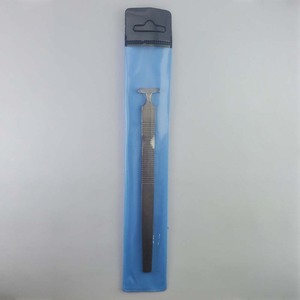 High Quality Single End Nail <b>Scraper</b> Stainless Steel Beauty Tool with <b>Plastic</b> Material - Product Image 6