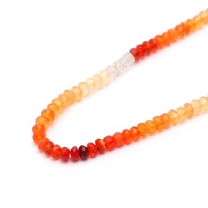 AA calidad Natural mexicano fuego ópalo facetado Rondelle cuentas sueltas piedras preciosas joyería moda mexicano ópalo piedra Mehrajudin cuentas - Product Image 2