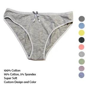 100 cotton womens sexy underwear ultimate women's 3 pack cotton stretch hipster panties supplier from Bangladesh
