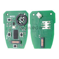 Pour Jaguar, clé à distance intelligente à 5 boutons avec PCF7953A 433MHZ FSK pour JAGUAR XF XFR XK XKR 2009-2013 FCC ID : KR55WK49244