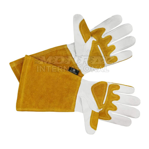 ถุงมือเชื่อมถุงมือนิรภัยสำหรับงานหนักถุงมือเชื่อมวัสดุทนทานดีไซน์ใหม่2025 - Product Image 6