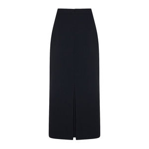 Breathable Cotton <b>Wrap</b> Skirt with Ruffles and Floral Print for Summer Work - Product Image 3