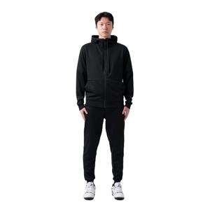 Survêtement en polaire noir Slim Fit pour hommes-Style moderne, durable et idéal pour la gym, le jogging et les vêtements décontractés - Product Image 1