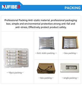 Nufiber 10/100/1000M Koper Rj45 Sfp Transceiver 1G/10G Module Cat5/Cat6 Kabel Voor Fttx Compatibel - Product Image 5