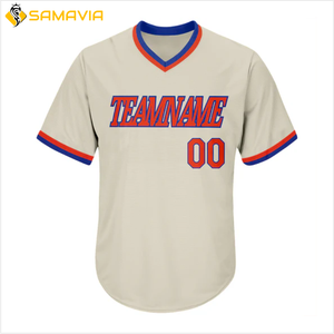 เสื้อเจอร์ซีย์เบสบอลของ Samavia Precision เสื้อเจอร์ซีย์สำหรับทีม USA ที่มีประสิทธิภาพเสื้อเจอร์ซี่สามารถปรับแต่งได้ - Product Image 1