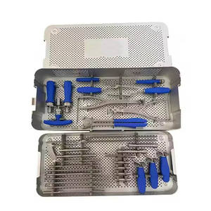 Juego de Instrumentos Ortopédicos para Cirugía de Columna Vertebral MIS (Mínimamente Invasiva) con Tornillos Pediculares, Instrumentos de Cirugía Espinal con Certificación CE, Narham Enterprises - Product Image 2