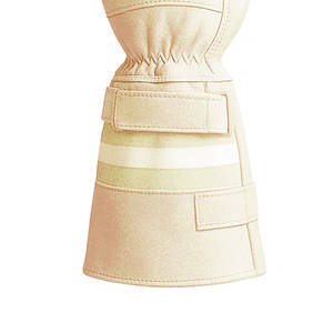 Venta al por mayor de calidad superior negro resistente al fuego guantes de seguridad de cuero de la mano de cuero de vaca guantes de cuero dividido - Product Image 6