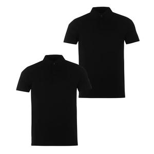 T-shirt polo à manches courtes personnalisable respirant 100% coton sergé tissu non tissé Vietnam séchage rapide col rond logo décontracté - Product Image 2