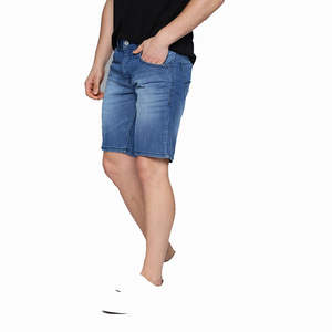 Pantalones cortos vaqueros personalizados para hombre, estilo cargo, desgastados, de mezclilla, para verano, tallas grandes XS a 5XL. - Product Image 2