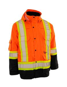Veste de sécurité réfléchissante de qualité professionnelle, légère, durable et respirante, fabriquée au Pakistan. - Product Image 1