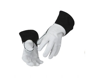 Guante de soldador Tig, seguridad de soldadura de cuero dividido de vaca para construcción, guantes de soldadura Tig, brazalete dividido de Palma de grano-Hilton Enterprises - Product Image 4