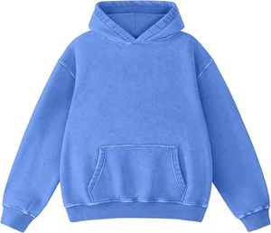 Sudadera Moderna Personalizada de Alta Calidad para Hombre, Estilo Urbano, Detalles de Lavado Ácido, Felpa Premium Cómoda, Corte Regular, Otoño, 100% Algodón - Product Image 1