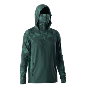 Breathable Customized High-Quality Quick-Drying Upf 50 Long Sleeve <b>Shirt</b> Fishing Hoodie Waterproof Performance Fishing Wear - Product Image 1