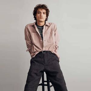 Nueva chaqueta de franela Vintage de alta calidad para hombre, chaqueta de Camisa de franela Sherpa con forro pesado a cuadros de gran tamaño para hombre - Product Image 2