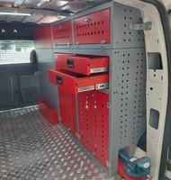 Sistem Penyimpanan Kendaraan Modular OEM, Lemari Rak untuk Mobil Van dan Truk - Struktur Bongkar Pasang Mudah Dirakit, Merek DETAY