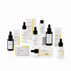 Sérum Éclaircissant à la Niacinamide, Sérum Visage Anti-Taches, Essence à la Mucine d'Escargot, Sérum Visage Hydratant et Réparateur, Formule Personnalisée OEM ODM - Product Image 1