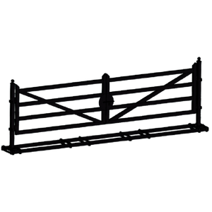 Chery Industrial 20ft Puerta de entrada de metal de granja deslizante con elegantes tubos diagonales Solución de puerta duradera para su propiedad - Product Image 2