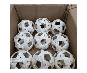 เครื่องจักสานทรงกลม100% เป็นมิตรกับสิ่งแวดล้อมสำหรับตกแต่งคริสต์มาสและงานแต่งงานทำจากเวียดนาม - Product Image 4