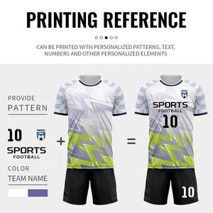 Camiseta de fútbol y ropa deportiva personalizadas, ropa de equipo de fútbol, sublimación de uniformes de fútbol, venta al por mayor de fábrica personalizada - Product Image 2