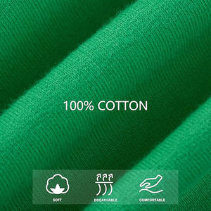 Shorts de sport décontractés pour hommes en molleton 100% coton, mi-élastiques, respirants, écologiques, légers, durables, confortables pour l'entraînement - Product Image 5