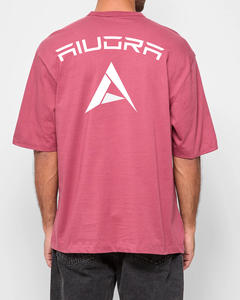 Vente en gros T-shirt 100% coton surdimensionné de haute qualité à demi-manches et col rond pour hommes avec logo personnalisé et broderie - Product Image 2