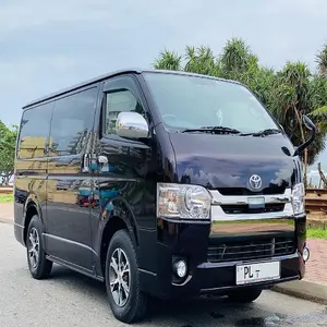 ราคาขายดีที่สุด2015/2016/2018ใช้ TOYOTAS HIACE รถบัส15ที่นั่งรถตู้หลังคาสูง