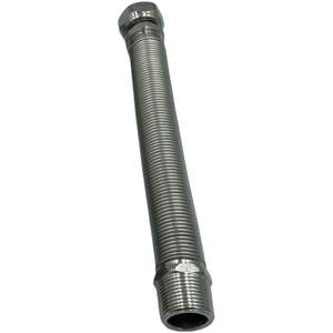 Tubo Flexible de Agua para Caldera HM MF 1/2" y 3/4" Acero Inoxidable Alta Presión Extensible Longitud de 130 a 420 mm - Product Image 1