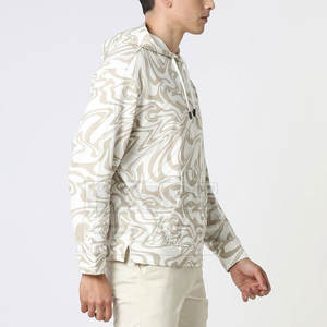 Conjunto de Sudadera con Capucha y Pantalones Cortos Casuales de Otoño para Hombre, 100% Algodón, Transpirable, Color Sólido, Diseño Nuevo, Venta al Por Mayor - Product Image 2