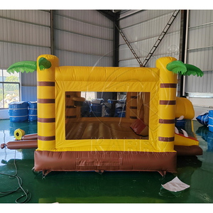 Castillo Inflable Comercial con Temática de León, Trampolín Inflable de 4x4m para Niños, Casa de Brinco Inflable para Interiores y Exteriores - Product Image 3