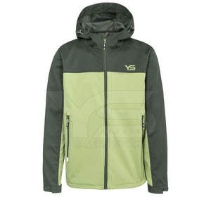 Veste Softshell Imperméable de Meilleure Qualité pour Homme Style High Street Élégant Col à Capuche Nouveau Design Vente à Chaud Grande Taille - Product Image 1