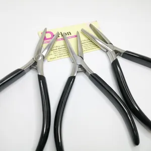 Wholesale Stainless Steel Hair Extension Plier Spring Design Custom Private Label High Quality Pliers For Hair Extensions