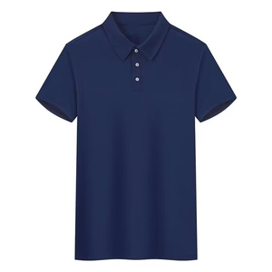 Camiseta Polo de Manga Corta con Cuello Solapa, Estilo Sin Costuras, Color Sólido, Secado Rápido, Diseño de Logotipo Personalizado OEM, Comercio Exterior, Verano - Product Image 6