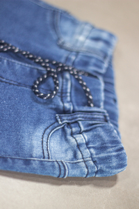 Pantalones Vaqueros para Niños Pequeños, Moda 2025, Personalizados, de Cintura Alta, Holgados, Color Azul, Jeans de Mezclilla - Product Image 6