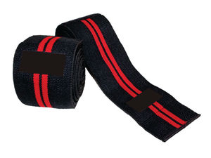 Professionnel Top Qualité Basse quantité minimale de commande Fitness Genou Wraps Formation Accessoires Protection Genou Soutien Wraps Accessoires - Product Image 3