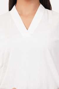 High Quality Cotton Indian <b>Kurtis</b> for Women Summer Indian Style Stretchable Izzu International for Parties and Diwali - Product Image 3