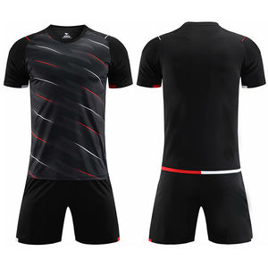 ชุดยูนิฟอร์มฟุตบอลผ้าโพลีเอสเตอร์เสื้อผ้ากีฬาผลิตจากโรงงาน - Product Image 3